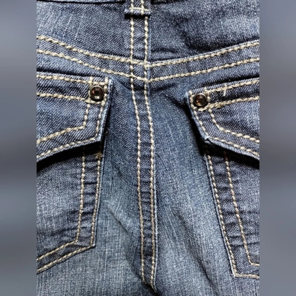 Code Bleu Annette Jeans size 12 Dark Wash Modern‎ Rise Bootcut Jeans - Picture 2 of 12